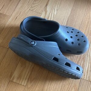 Crocs Gray Clogs Men 10 Women 12